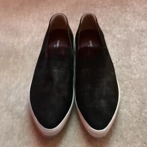 Mark Nason Black Slip-On Loafers